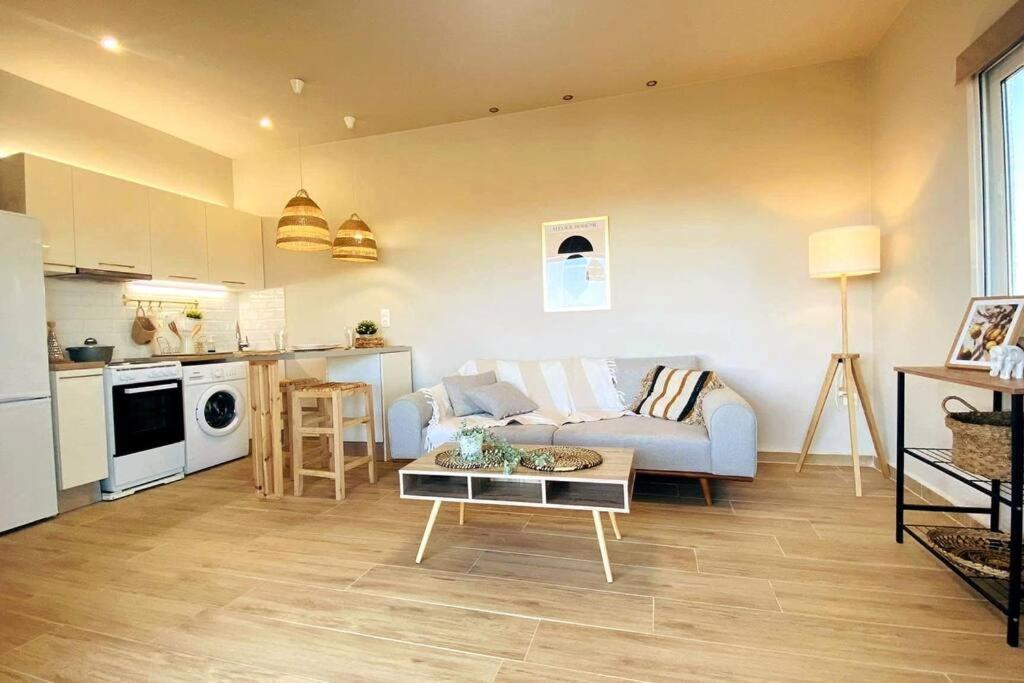 Boho Bliss Seaview Detached House Villa Analipsis  Bagian luar foto